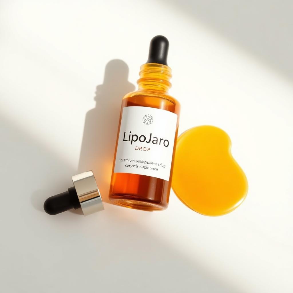 LipoJaro Drop premium liquid supplement bottle